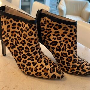 Animal print low boot